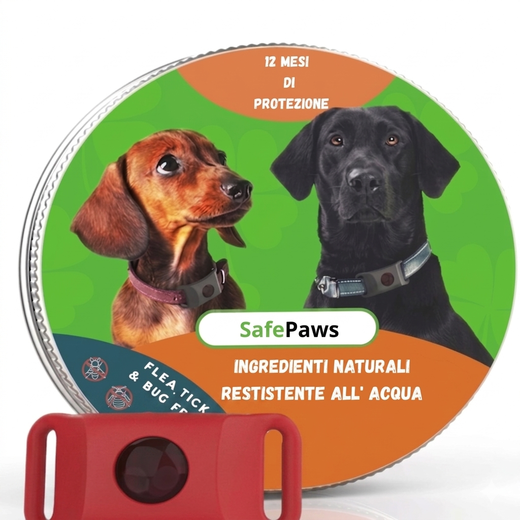 SafePaws - anti zecche naturale per cani e gatti