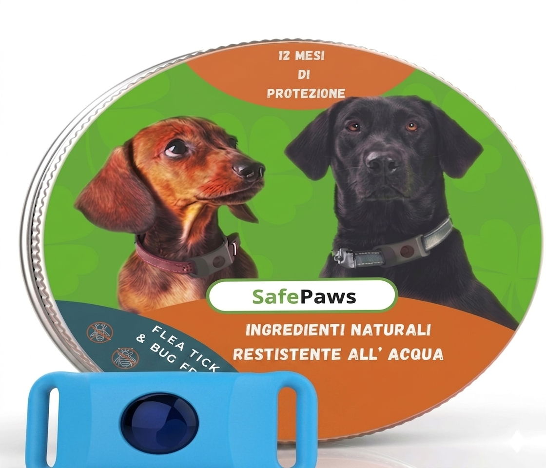 SafePaws - anti zecche naturale per cani e gatti
